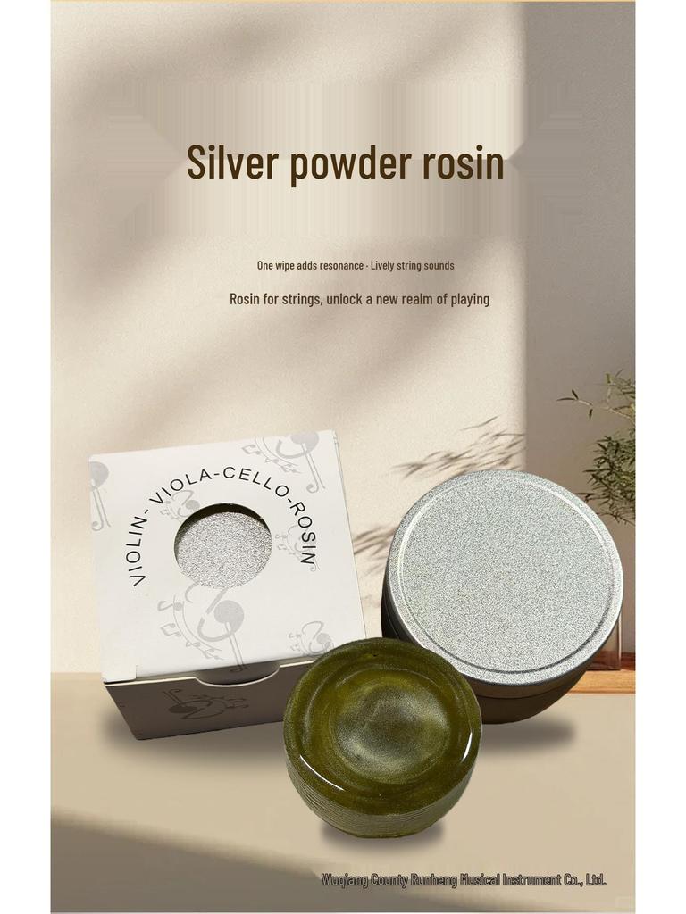 Micro-dust Rosin Block for Violin, Cello, Bass, and Erhu