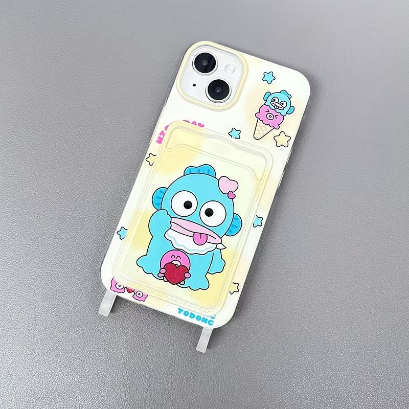 Cartoon Ruby Clownfish iPhone11 Apple 11promax mobile phone case 11 Beaver 11 Card bag 11 Lanyard 11