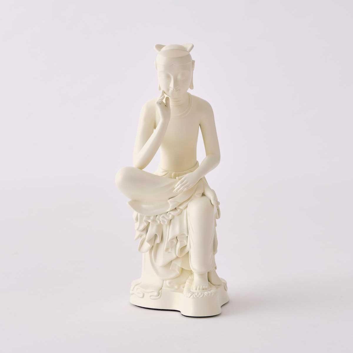Official MU:DS Pensive Bodhisattva Miniature Ver.3 (No. 83) - 5 Colors | As Seen in BTS RM s Collection Ivory