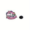 Creative New Magic Book Flower Enamel Bades Lapel Pins For Women Men Fashion Design Floral Brooches