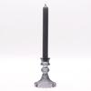 Candle Holder Set Vintage Midnight Grey, 2 Pieces