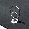 C200 E200 New 2025 For Mercedes Benz Zinc Alloy Car Front Hood Emblem Bonnet Label Badge Decal Sticker For Mercedes Benz W204 W2