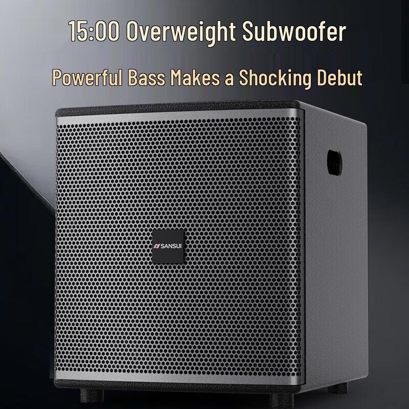 SANSUI SQ12 Home Karaoke System CN plug (adapter included)