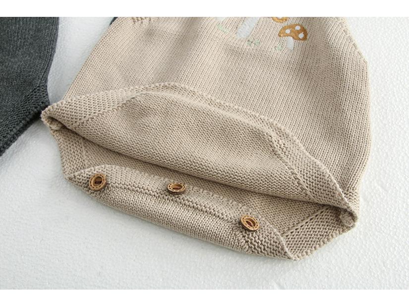 Unisex Baby Crawling and Toddler Clothes: Long-Sleeve Sweater Romper