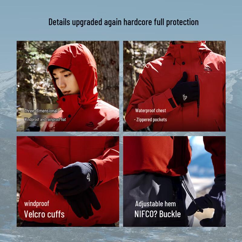 Pelliot Mountain Wild Classic 3.0 3-in-1 Warm Jacket