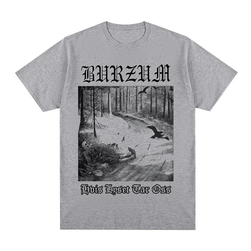 Burzum Hvis Lyset Tar Oss Cool O Neck T-shirt Cotton Men T Shirt New TEE TSHIRT Women s Tops XXXL серый