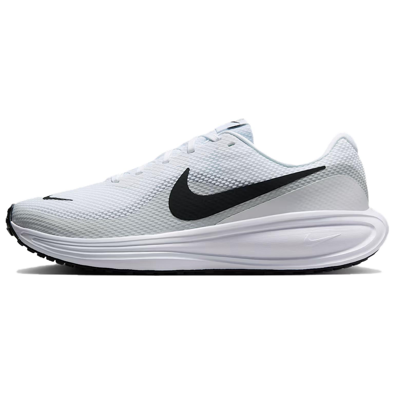 Nike Revolution 8 White Black Pure Platinum Men s HJ9198-101 EU 44.5