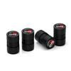 EINM2 4Pcs Car Valve Caps For Toyota GR Sport Rav4 Yaris Camry Avensis Auris Sequoia C-hr Wheel Tires Air Tyre Stem Protective Covers