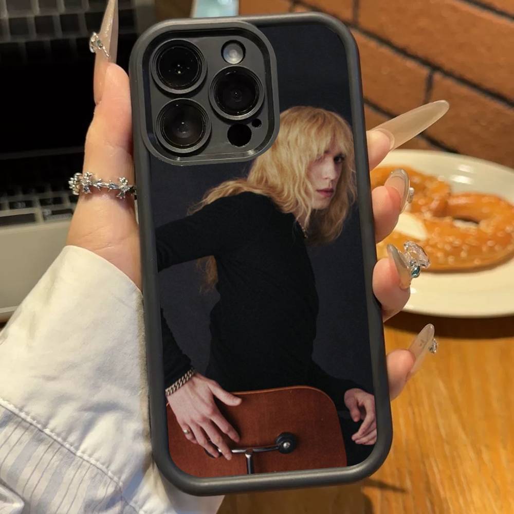 

Singer 2hollis Albums Phone Case For iPhone 17 16 15 14 13 12 11 Pro Plus Max Soft TPU Ladder Lens Protection Soft Cover iPhone 15pro max