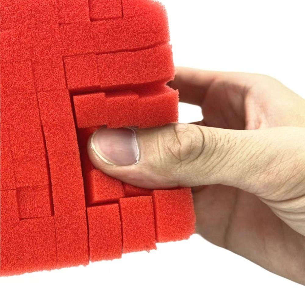 Large Cross Large Cross Soft Foam Grid Sponge Soft Multifunctional Large Sponge  Car Wash Tools