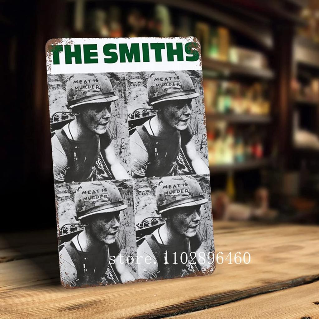 The smiths Metallschilder & Schilder Wanddeko Vintage Blechschilder Captain Metall Poster Deko für Bar Pub Club Wanddekoration