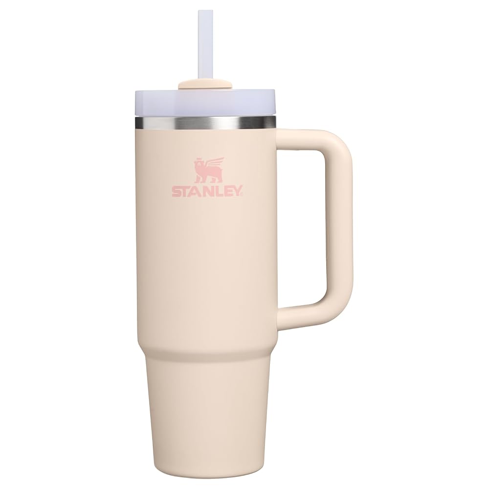 Stanley 1913 Quencher H2O Flowstate Vacuum Insulated Tumbler Champagne 30 oz 0.89 L