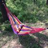 Double Outdoor/Indoor Hammock Bed: Adult Swing, Hanging Rope Chair & Rocking Net for Sleeping