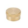 Portable Brass Propane Canister Cover Propane Tank Caps Durable Lid Cylinder Seal Brass Material Great for 1lb Cylinders