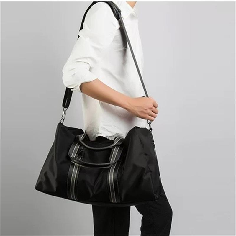 TS JYL laptop bag,Korean Lightweight Oxford Travel Bag Large Capacity Multi-Function Duffel