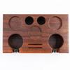 51-54MM Double Hole Coffee Portafilter Holder Wooden CoffeeTamper Distributer Puck Screen Coffee Brush Organizer Holder Barista