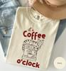 Funny Coffee Cat Shirt Cat Lover Graphic Tee