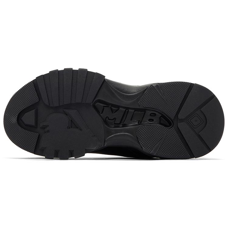 New MLB Big Ball Chunky Low Top Chunky Sneakers Unisex Black 3ASHC104N-50BKS