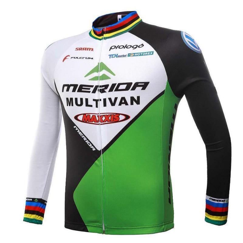 Mens Cycling Jersey Shorts Set Long Sleeve Quick Dry Breathable Mountain Road Bike Apparel