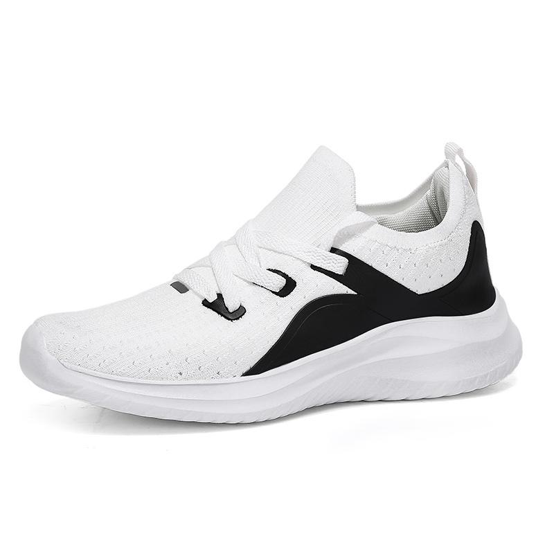 Fashion Breathable Lace-up Running Shoes for Women, Air Cushion Athletic Sneakers with Lightweight Mesh, Outdoor Sports Training Shoes