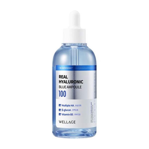 

WELLAGE Real Hyaluronic Blue 100 Ampoule 75ml 75ml 1ea