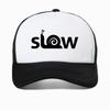 Funny Slow Snail Print Baseball Cap Fashion Graphic Unisex Women Breathable Sports Hat Outdoor Casual Mesh Trucker Hat