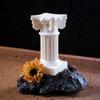 Home Decor Classical Architecture Miniature Roman Column Handicraft Photography Props Candlestick