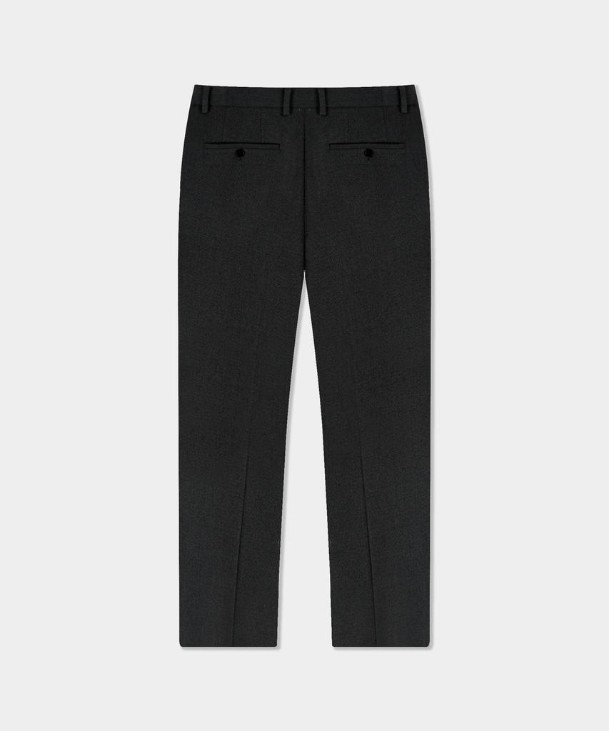BIRBANTE Tapered Crop Setup Slacks - Black