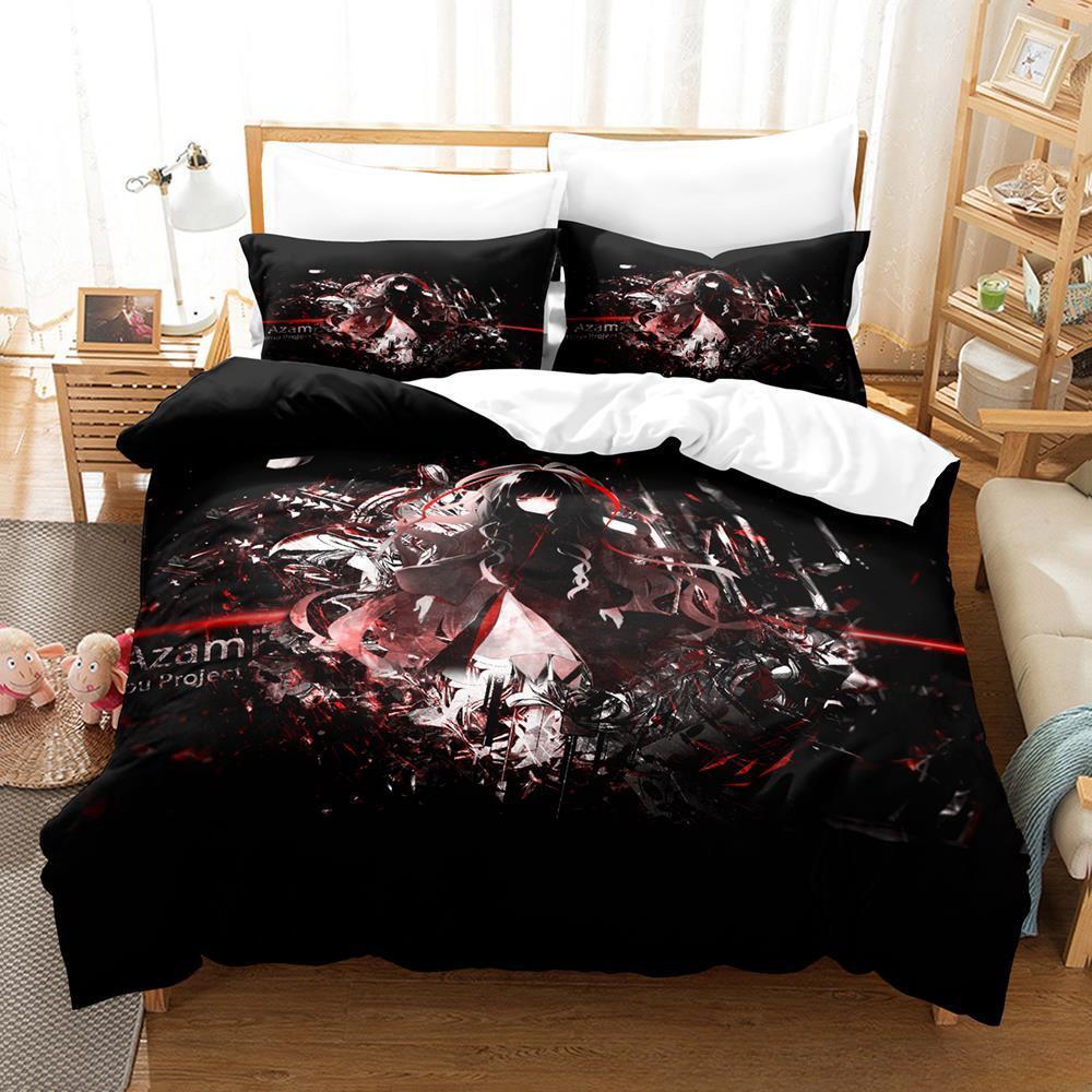 Fashion 3d Print Anime Kagerou Project Bedding Set Single Twin Full Queen King Size Bed Set Adult Kid Bedroom Duvet Cover Sets