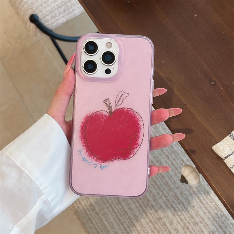 

Red Apple iPhone 17 Pro Max Case - Drop-Proof, Fits Apple 16/15/14 Models 17 Pro Max
