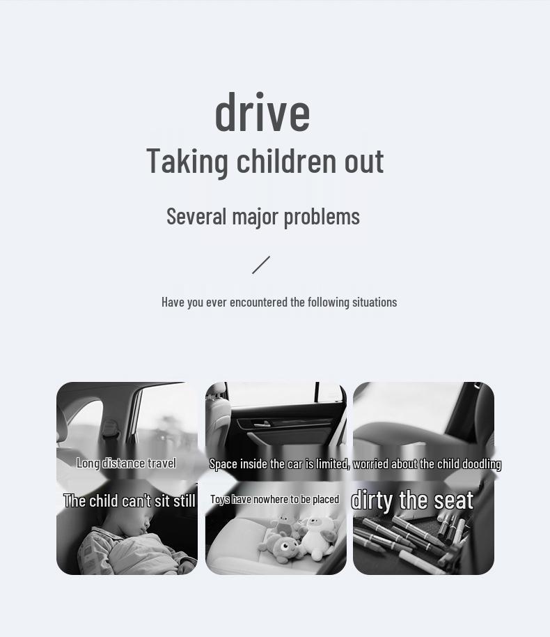 Portable Erasable Car Drawing Board for Kids