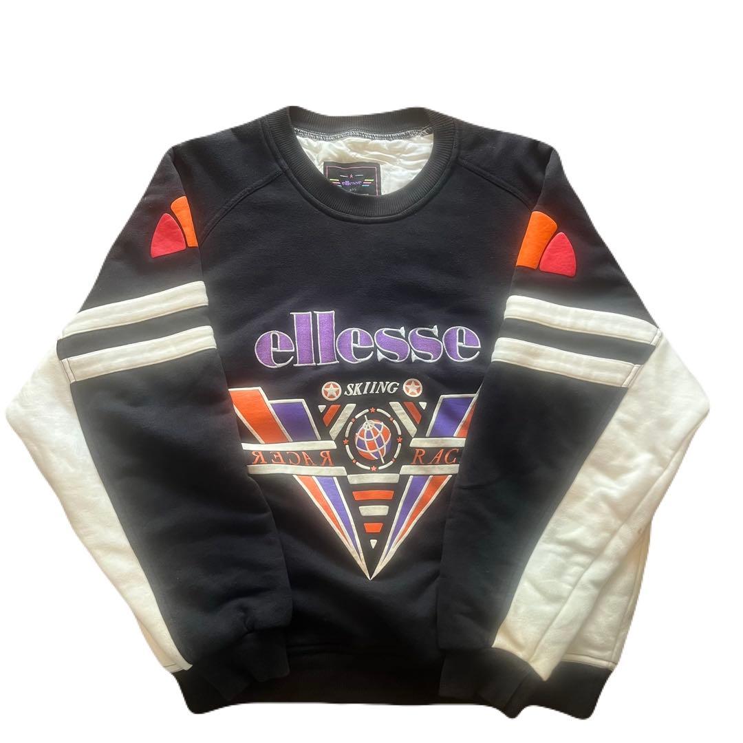 

[USED] ellesse sweatshirt, 90s vintage ellesse ski shirt