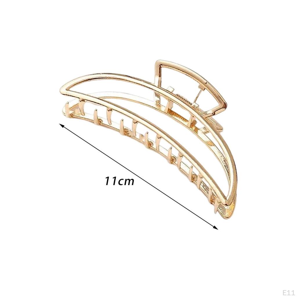 Hair Claw Clip Barrette Fashion Styling Accessories Fit Thin Thick Curly Clamps Jaw