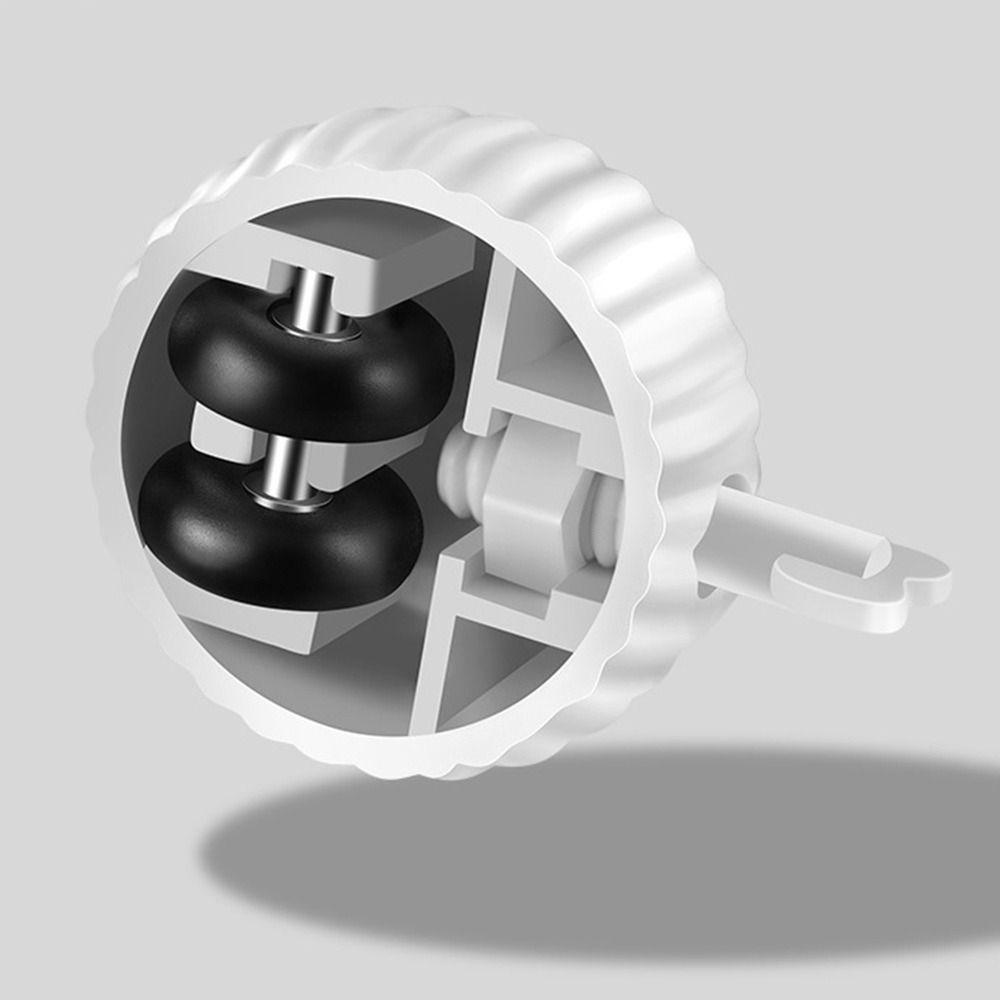 4 Stück mit Bremsbelag Universalkugelrollen Edelstahlkugeln 360° Drehtyp Selbstklebende Rolle Leise