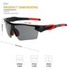 Fashion Square Sunglasses for Men Outdoor Sports Cycling Sun Glasses Women Travel Climbing Shades Male UV Protection