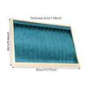 Elegant Sturdy Wood Jewelry Storage Tray with Slots Portable for Pendants and Accessories Household Organization
