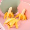 Simulation Peeling Banana Pinch Music Decompression Toy Creative Slow Rebound Trickery Decompression Vent Fruit Toy