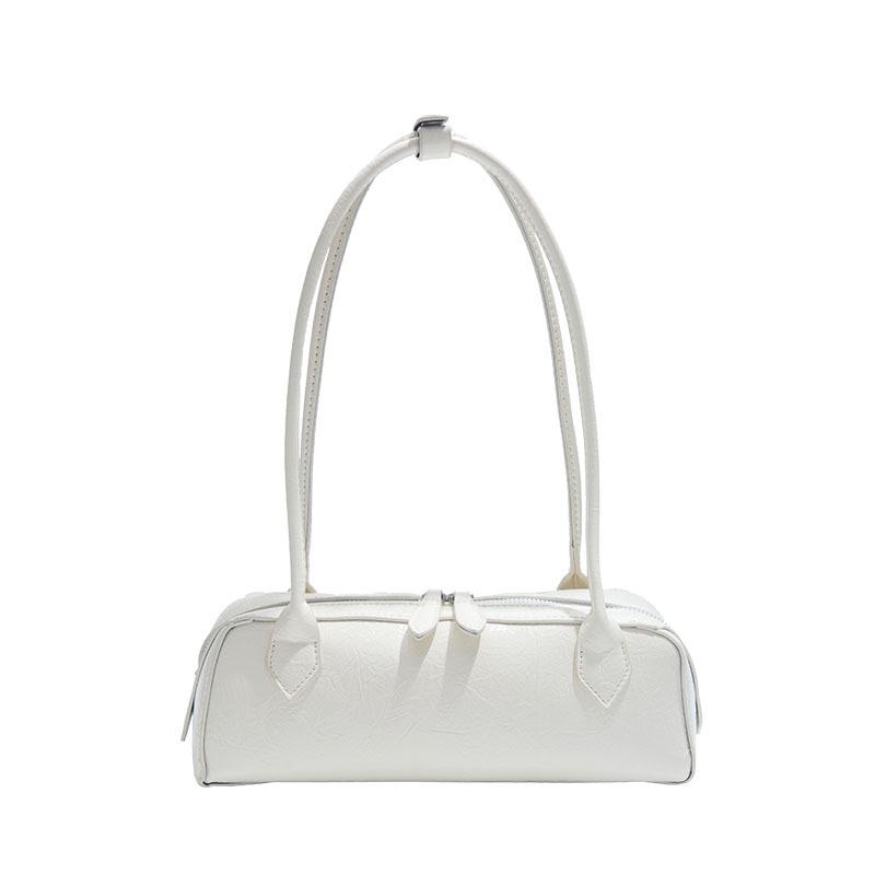 Simple Single Shoulder Armpit Bag, High Value Niche Retro Baguette Bag, Casual Commuting Versatile Women's Handbag