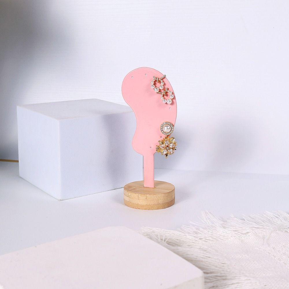 Jewelry Rack Jewelry Earring Holder Ear Shaped Ear Clip Stud Organizer  Shops Home