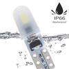 10 Pcs T5 Auto Car Dashboard Lights 2 3014 SMD Reading Instrument Panel Lamp No Polarity Led Bulb White 12V DC