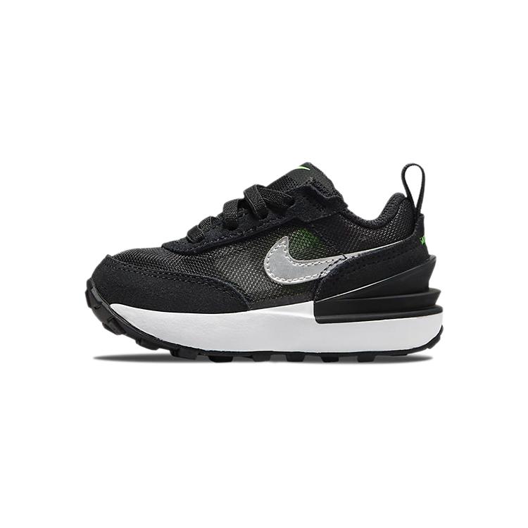 

Nike Waffle One Low top Toddler Shoes Black Green Infant And Toddler DC0479-004 21