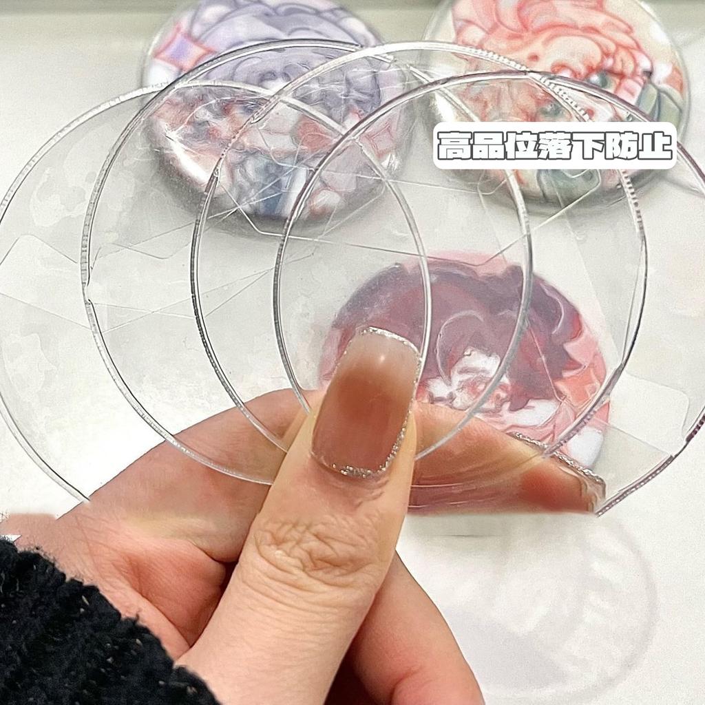 AAGWW 20-teilige Emblem-Schutzhülle, Klar, Passend für Embleme bis 58mm, Verhindert Herausfallen und Schützt Blumen