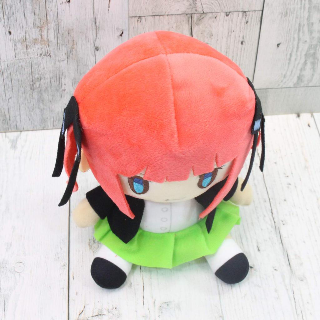 The Quintessential Quintuplets Nakano Nino Sitting Plush Toy S