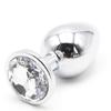 Neue Damen Diamant besetzte Metall Butt Plug Spielzeug Edelstahl Butt Plug Schwanz Kristall Butt Plug Damen Sex Spielzeug Mann Erwachsene Butt Plug