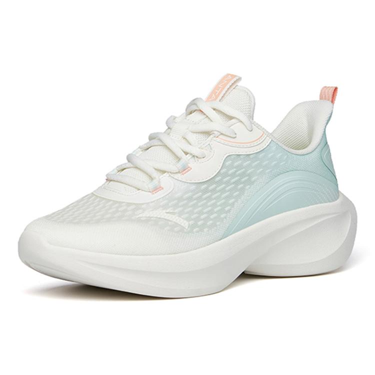 Anta Low Top Running Shoes Women's White Green 922225521-5