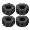 4Pcs Remote Control Rubber Tires Tyres Replacement for SCX10 TRX4 TRX6 1 10 RC Crawler