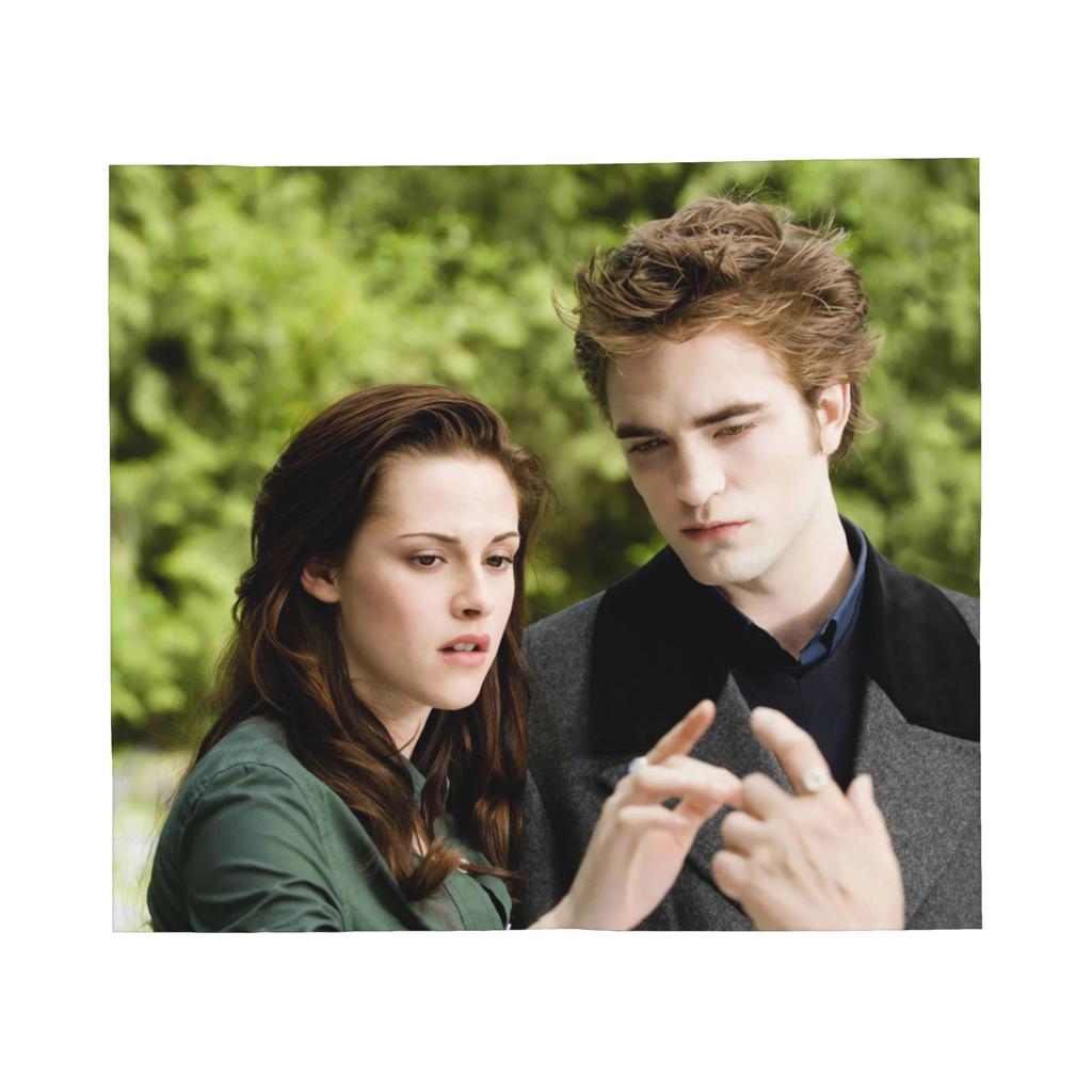 The Twilight Saga Movie Blanket Flannel Printed  Multi-function Super Soft Throw Blankets for Bedding Office Rug Piece