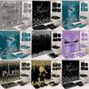 4pcs Luxury Glitter Diamond Shower Curtain Set Get Naked Hello Gorgeous Print Waterproof Bath Curtain 12 Hooks Non Slip Rugs Toilet Lid Cover Set