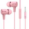 L201 Wired Earphone In-ear Powerful Bass 3.5mm Stereo Earbuds Gaming Headset with Microphone for Mobile Phone