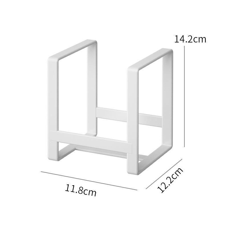 Эксклюзивный японский кухонный выдвижной стеллаж с силиконовым рукавом - Органайзер для тарелок и мисок для шкафов